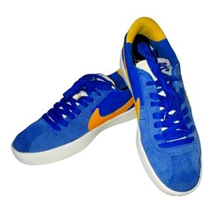 Nike SB Bruin React Men's Shoes CJ1661-400 Size 8.5 Game Royal/University Gold